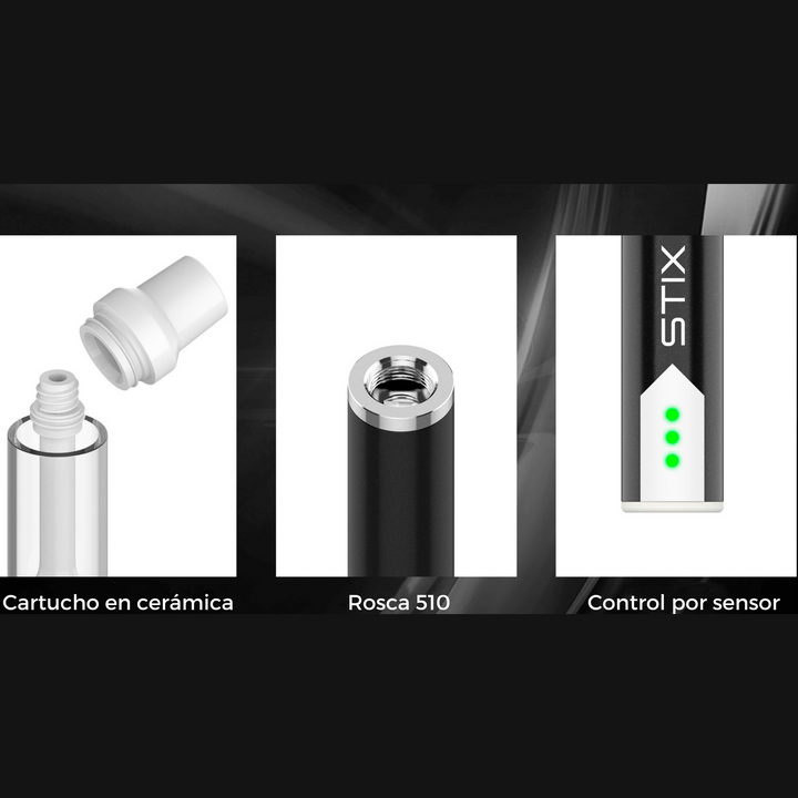 Vaporizador Yocan Stix 2.0 Rosca 510