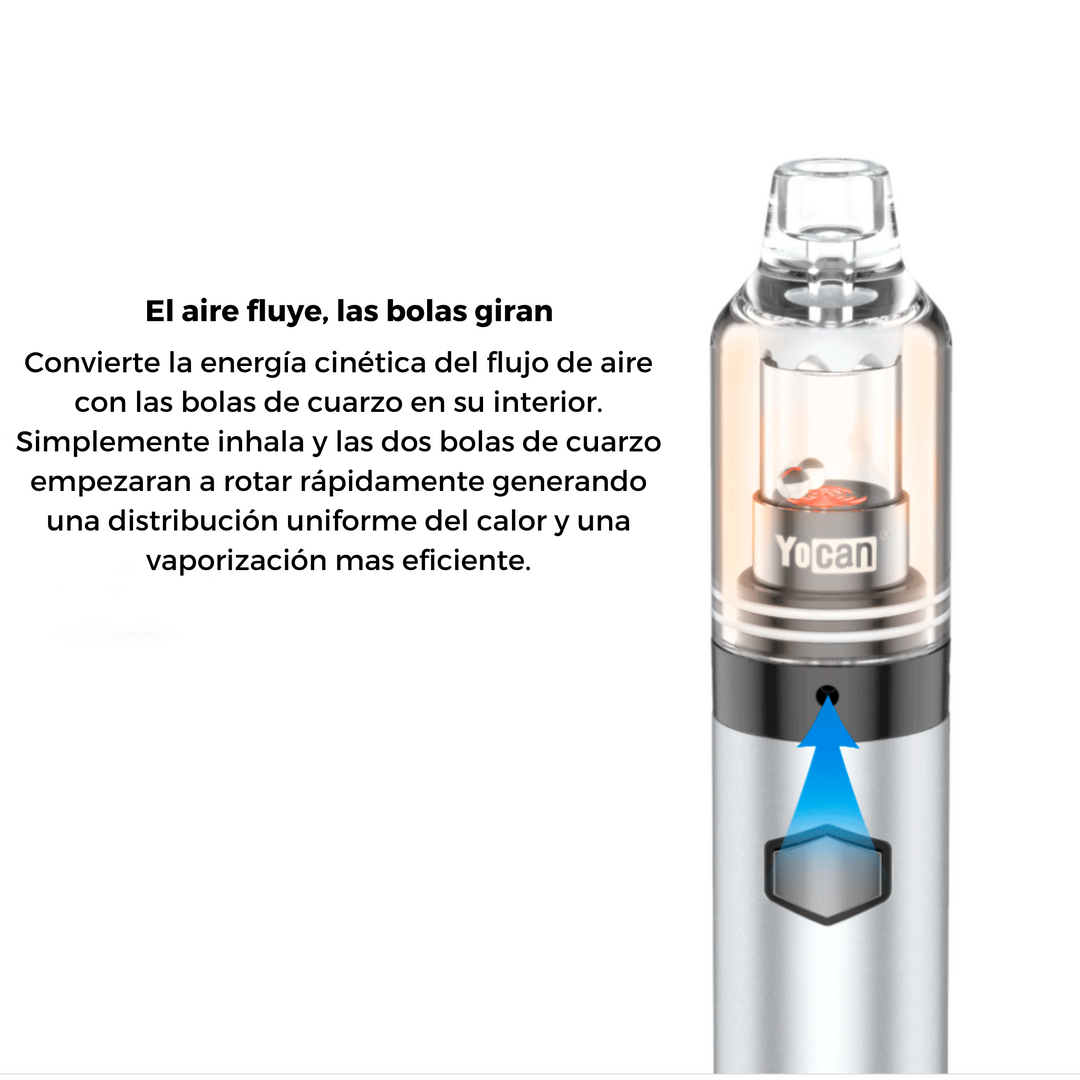 Vaporizador Yocan Orbit Cuarzo