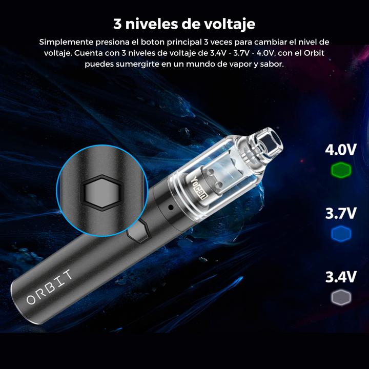 Vaporizador Yocan Orbit Voltaje