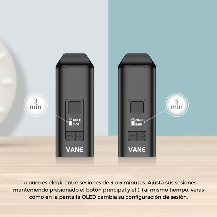 Vaporizador Yocan Vane Sesiones