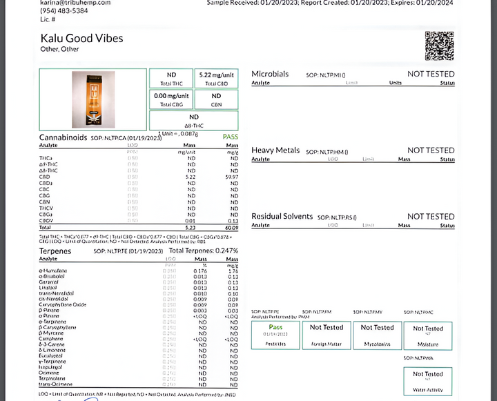 KALU Good Vibes - Papeles de enrolar con terpenos y CBD
