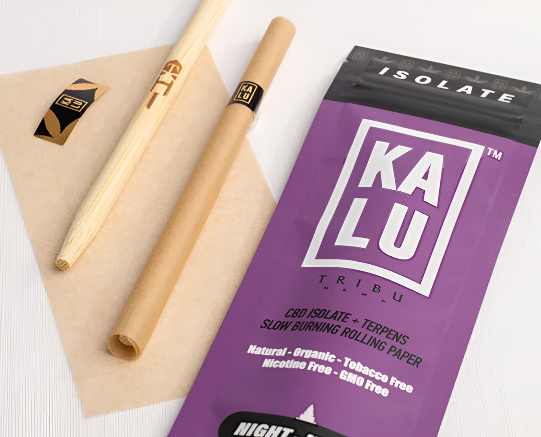 KALU Night - Papeles de enrolar con terpenos y CBD