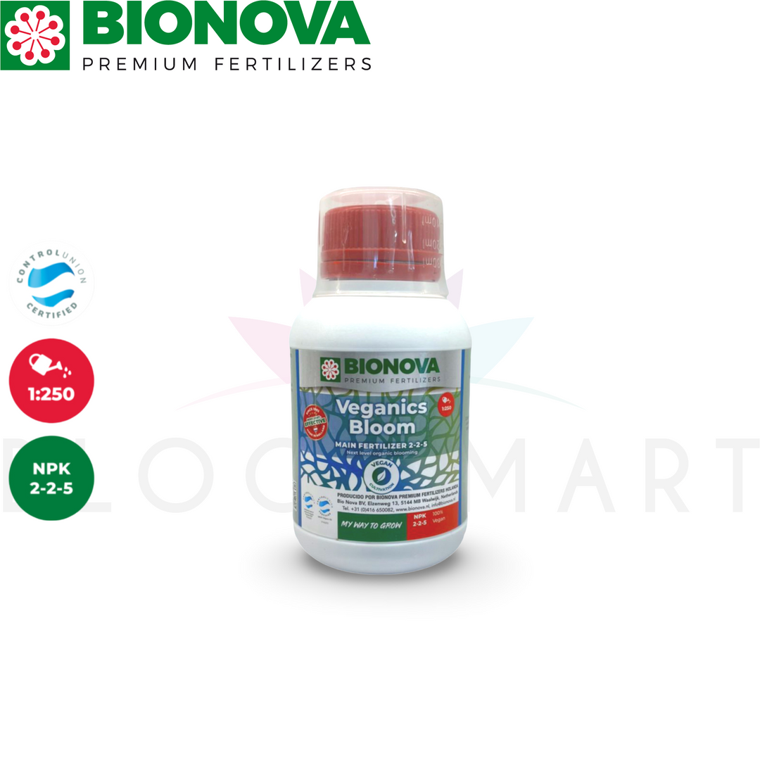 Fertilizantes Bionova Veganics Bloom 250ml