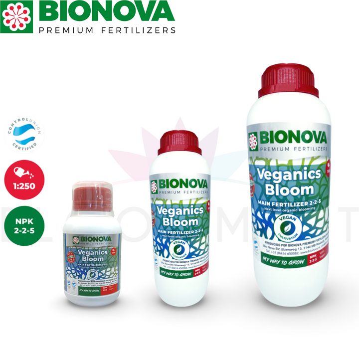 Fertilizantes Bionova Veganics Bloom 