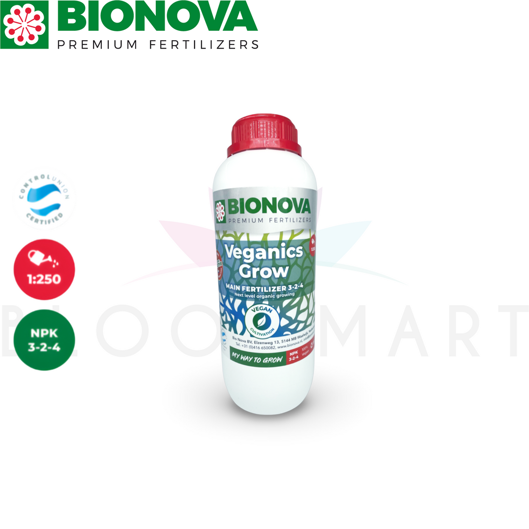 Fertilizantes Bionova Veganics Grow 500ml