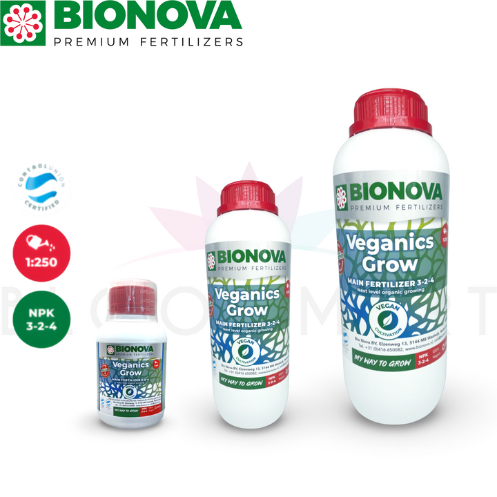 Fertilizantes Bionova Veganics Grow 