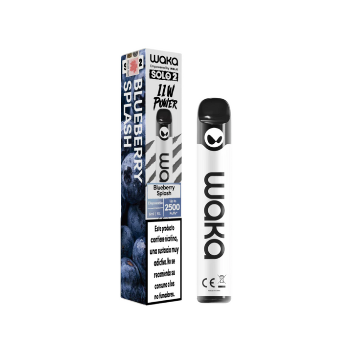 Vaporizador Waka Solo 2.0 - 2500 Puff 5% Nicotina