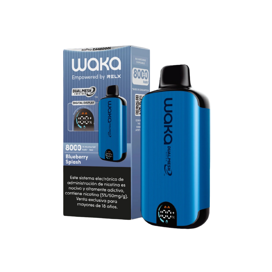 Vaporizador Waka Smart 8K - 5% Nicotina