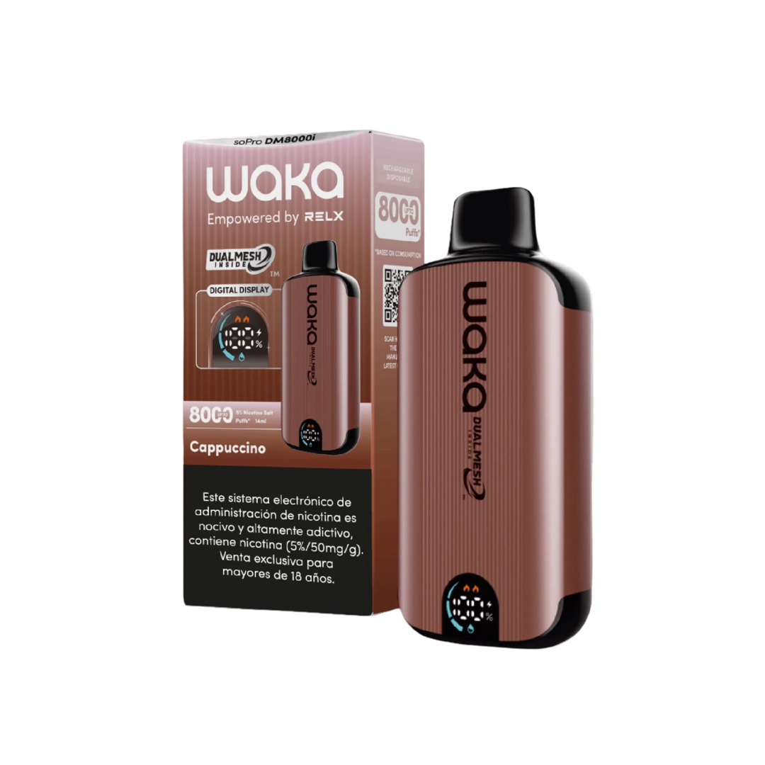 Vaporizador Waka Smart 8K - 5% Nicotina