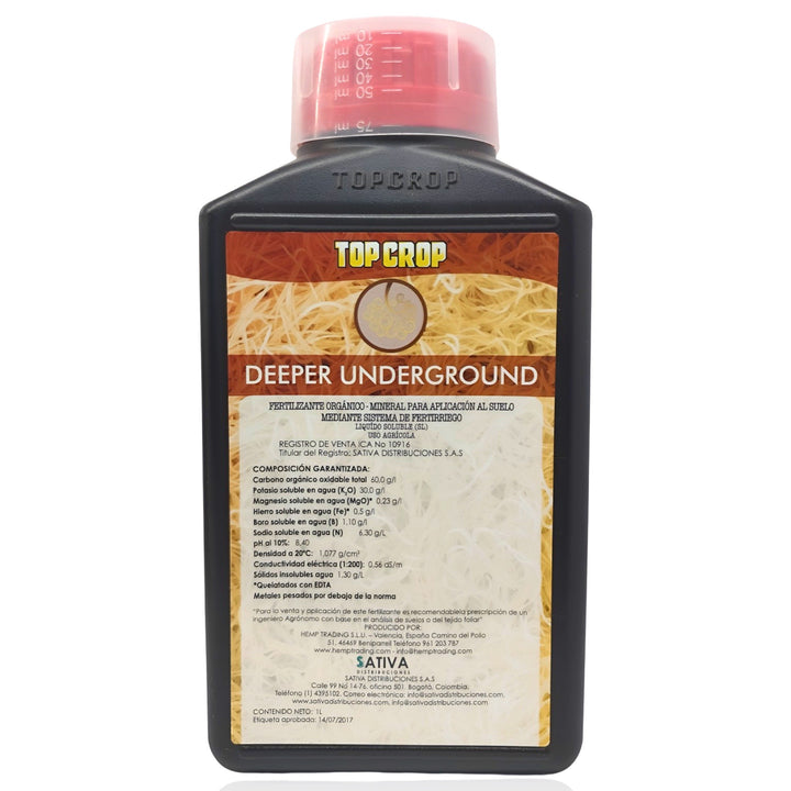 Deeper Underground - Top Crop - Bloommart Colombia