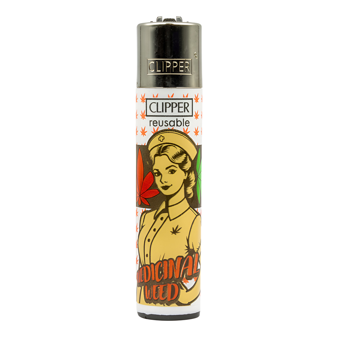 Encendedores Clipper Weed Family – La Familia Cannábica Original