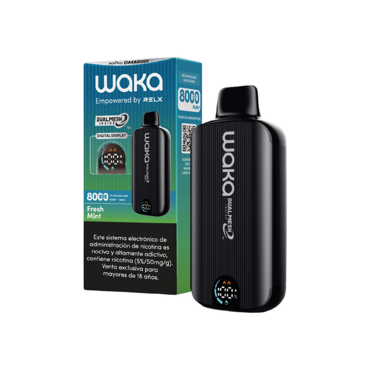 Vaporizador Waka Smart 8K - 5% Nicotina