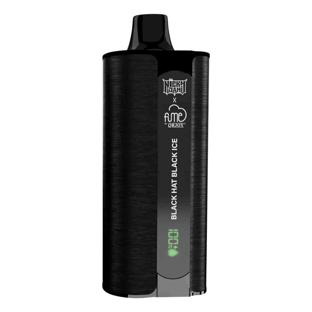 Vaporizador Fume x Nicky Jam 10000puffs Black Hat Black Ice