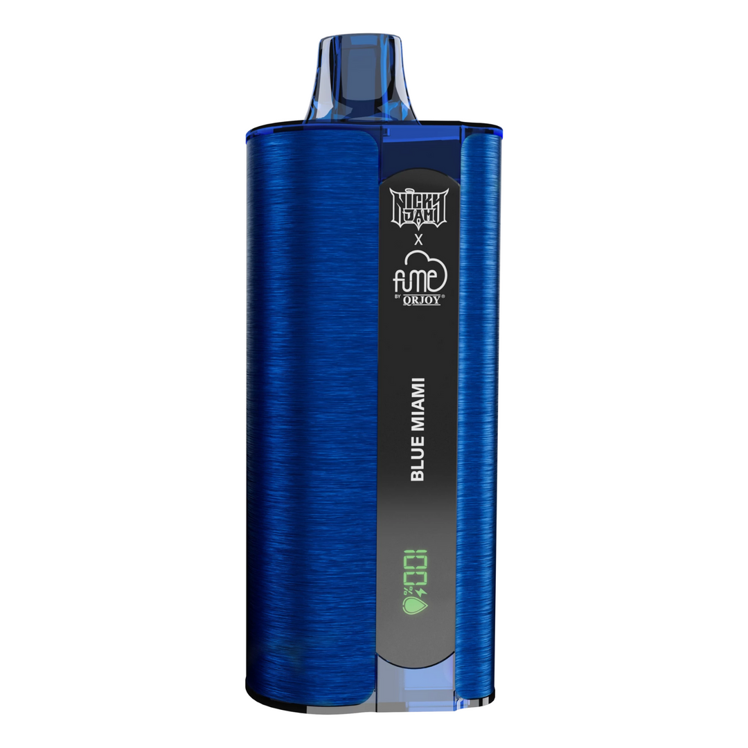 Vaporizador Fume x Nicky Jam 10000puffs Blue Miami