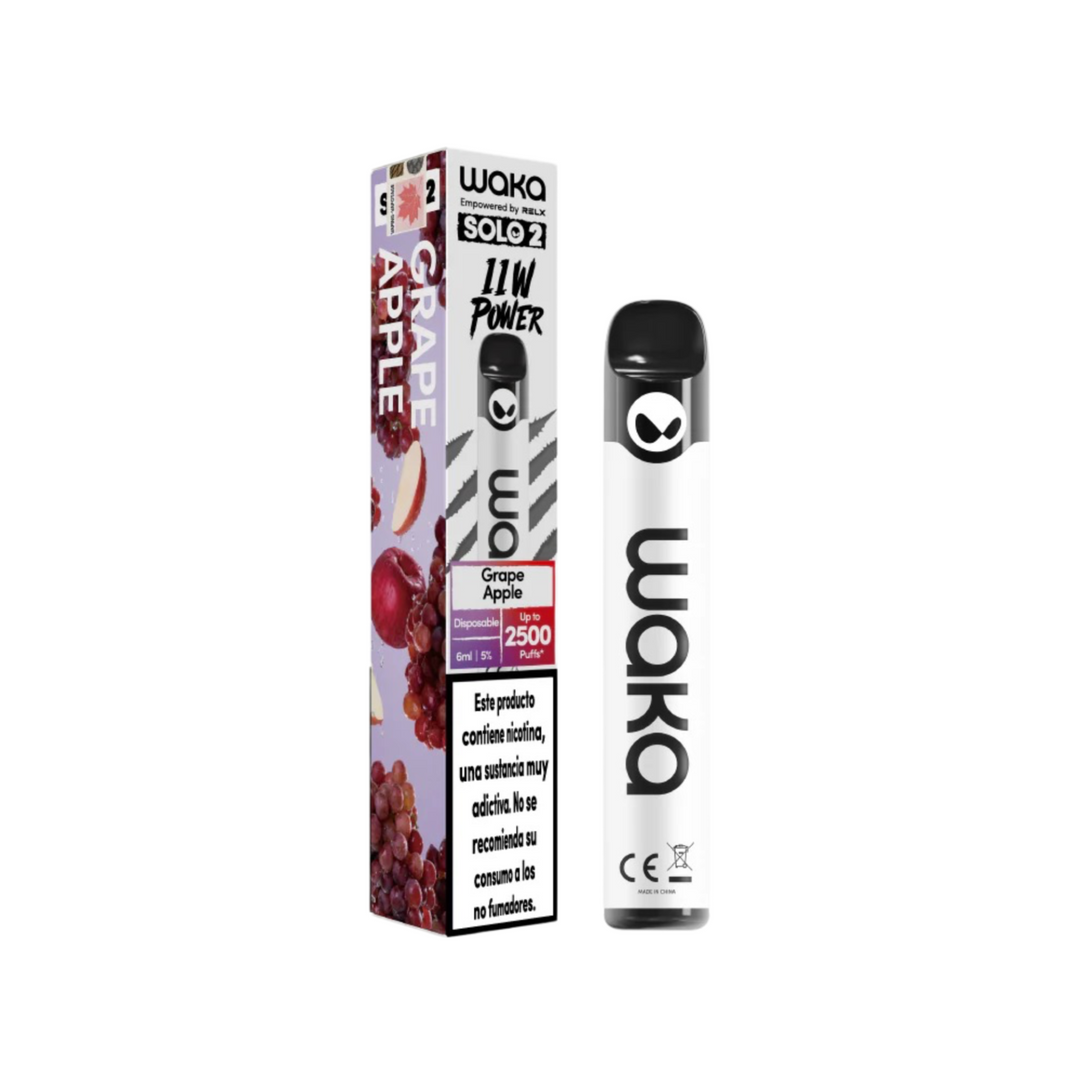 Vaporizador Waka Solo 2.0 - 2500 Puff 5% Nicotina