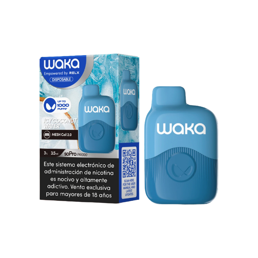 Vaporizador Waka Mini - 1000 Puff 3% Nicotina