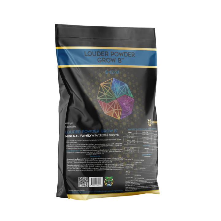 Louder Powder Grow B™ 8-13-31 – Etapa Vegetativa (Cutting Edge Solutions)