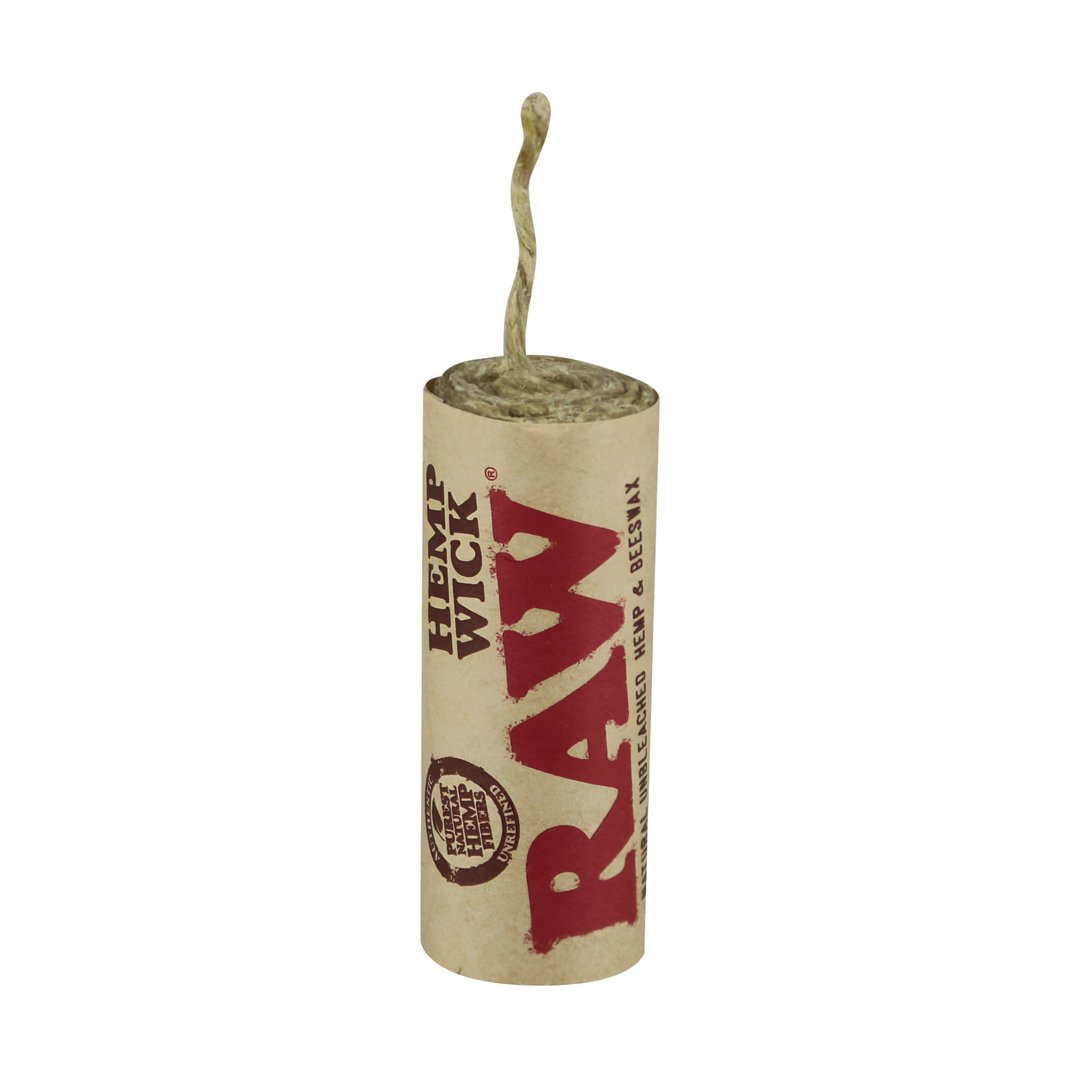 Mecha de cañamo RAW (Hemp Wick)