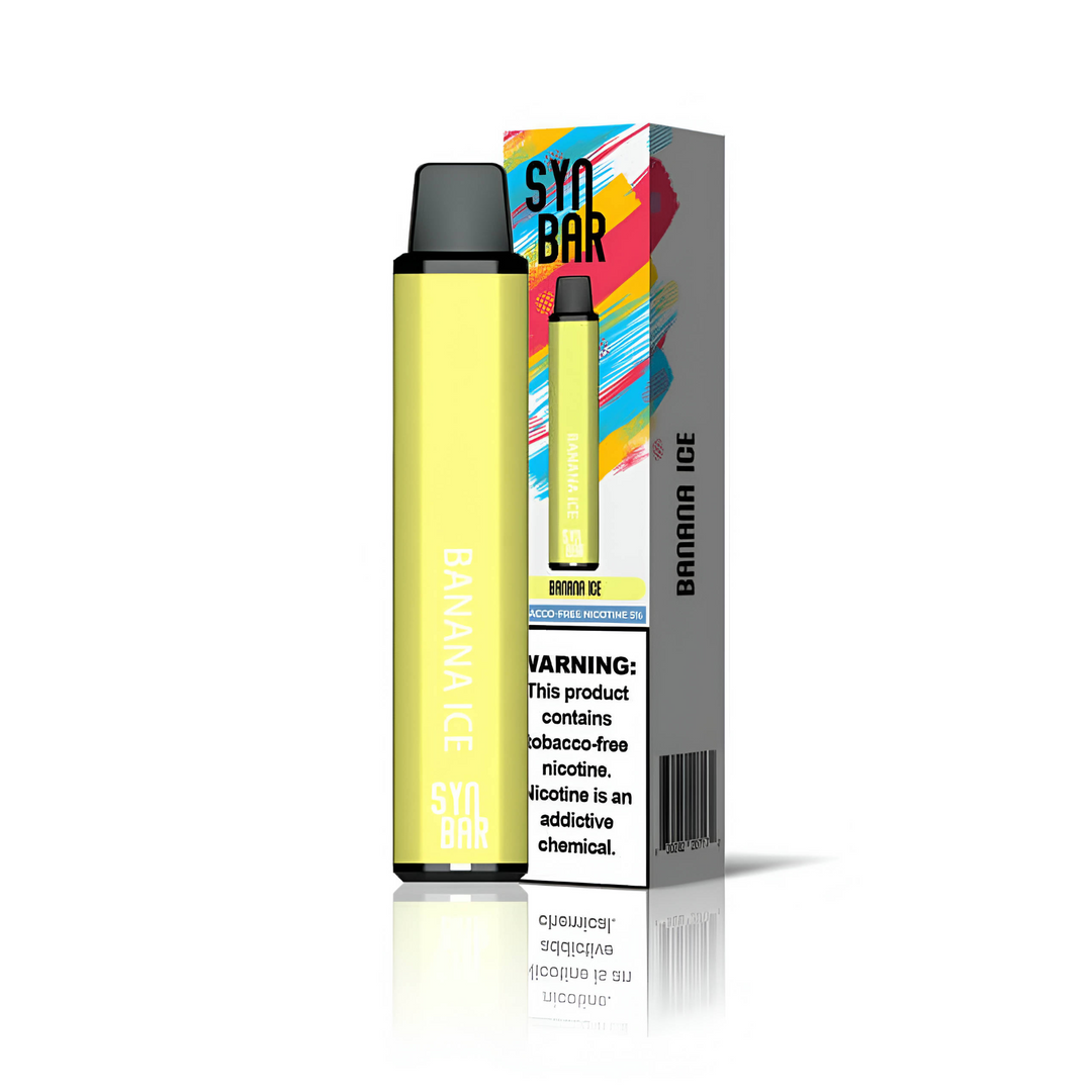 Vaporizador Synbar 1500puffs Banana Ice