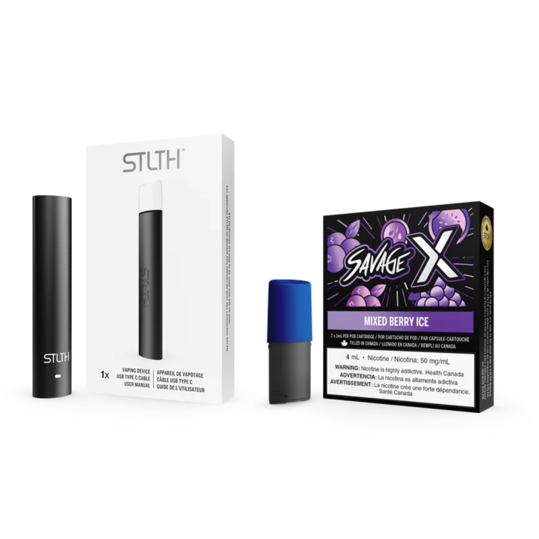 KIT STLTH: VAPE PODS + PODS SAVAGE X