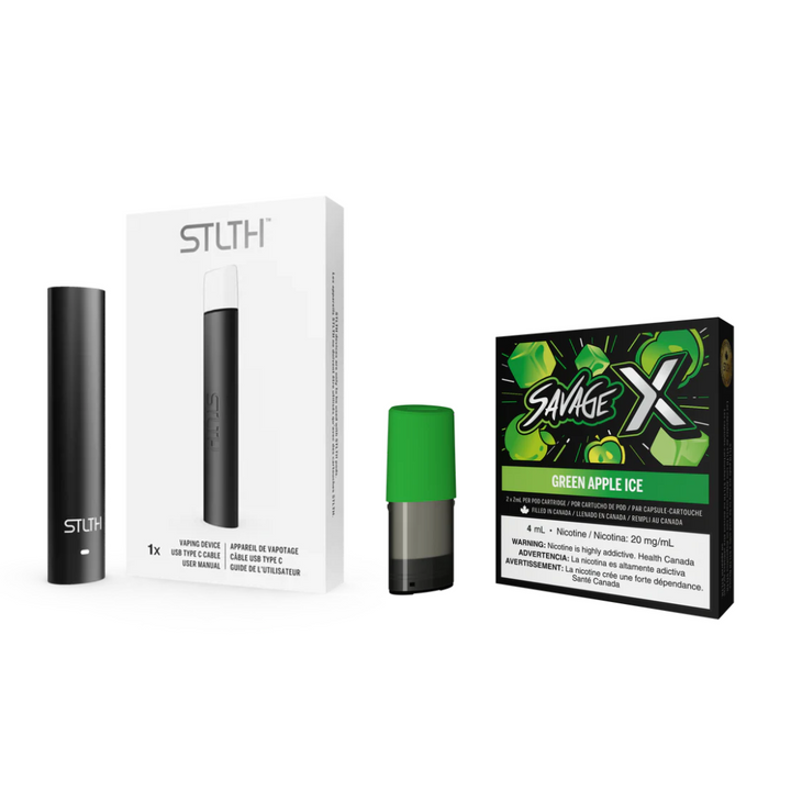 KIT STLTH: VAPE PODS + PODS SAVAGE X