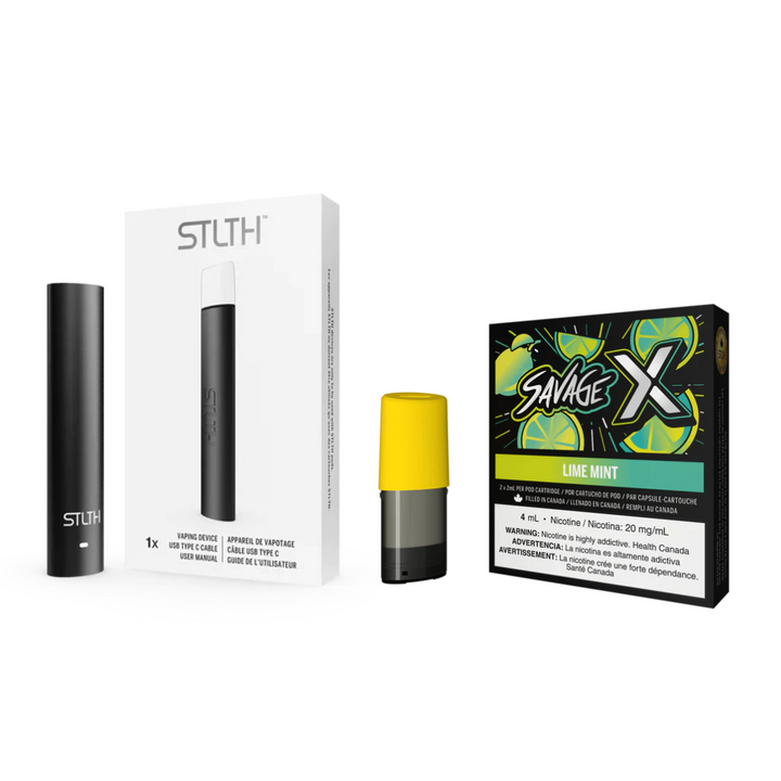 KIT STLTH: VAPE PODS + PODS SAVAGE X