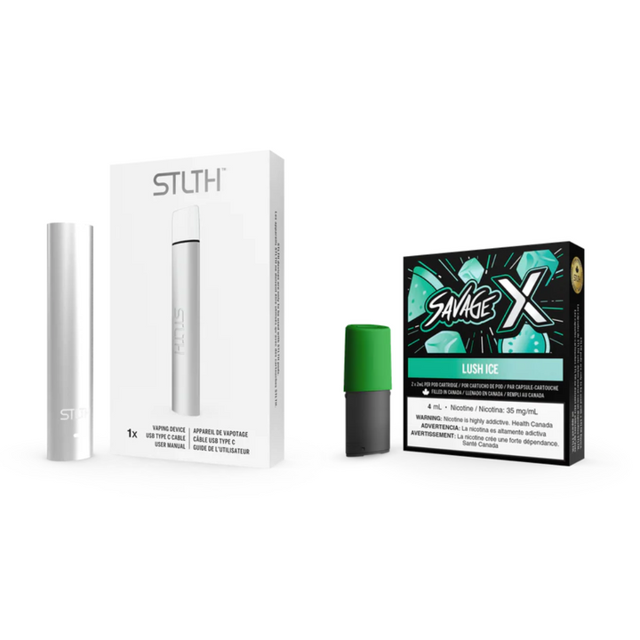 KIT STLTH: VAPE PODS + PODS SAVAGE X