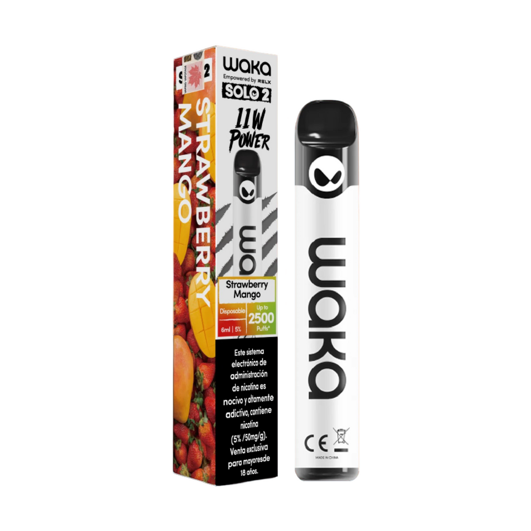 Vaporizador Waka Solo 2.0 - 2500 Puff 5% Nicotina