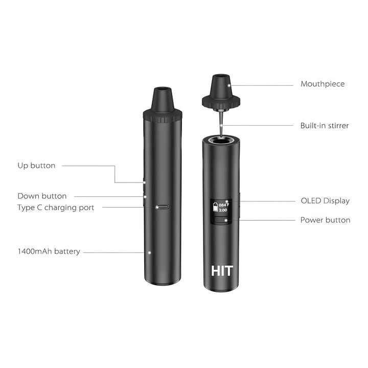 Vaporizador Yocan Hit Caracteristicas