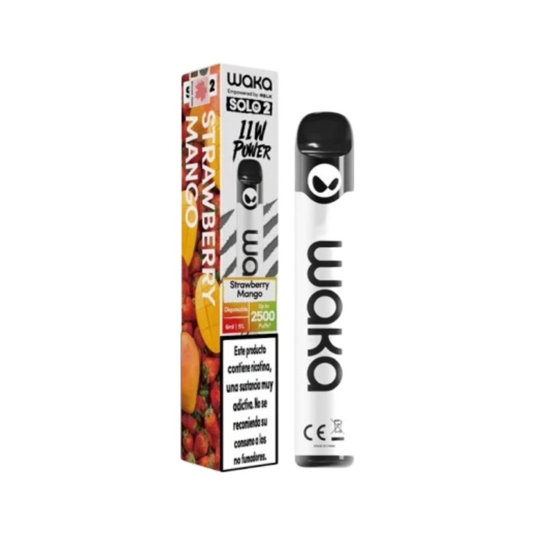 Vaporizador Waka Solo 2.0 - 2500 Puff 5% Nicotina