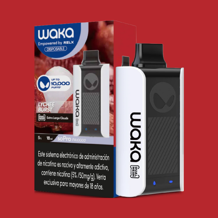 POD DESECHABLE WAKA SOPRO 10.000puff 5%Nicotina