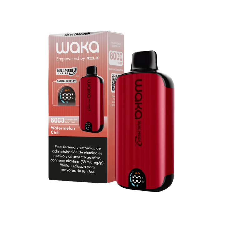 Vaporizador Waka Smart 8K - 5% Nicotina