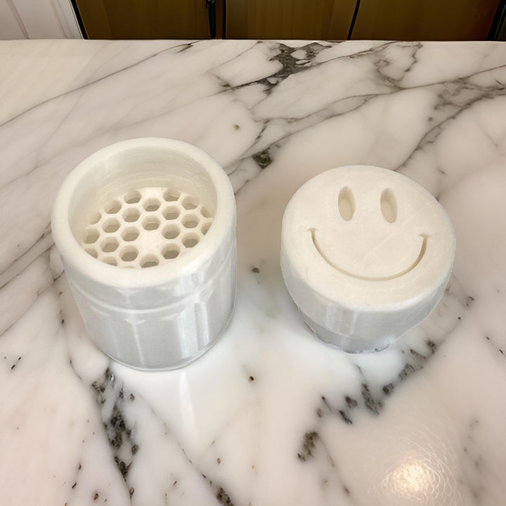 Grinder con Compartimento Happy Face 3D - Turbina