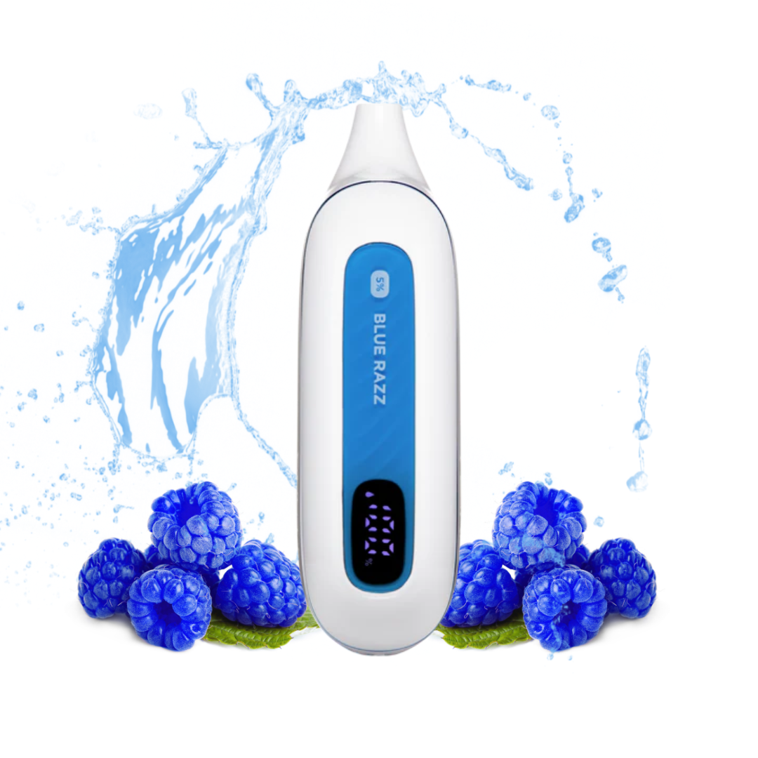 Vaporizador Flonq Max 10000puffs Blue Razz