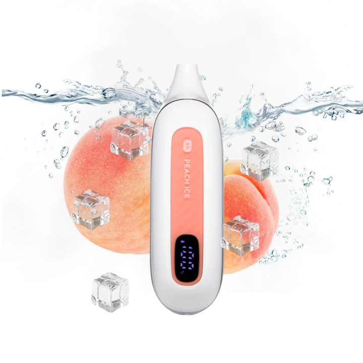 Vaporizador Flonq Max 10000puffs Peach Ice