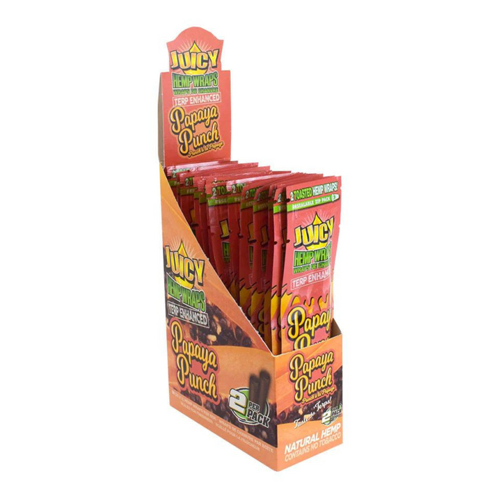 Hemp wrap Terpenos Papaya Punch - Juicy Jay´s