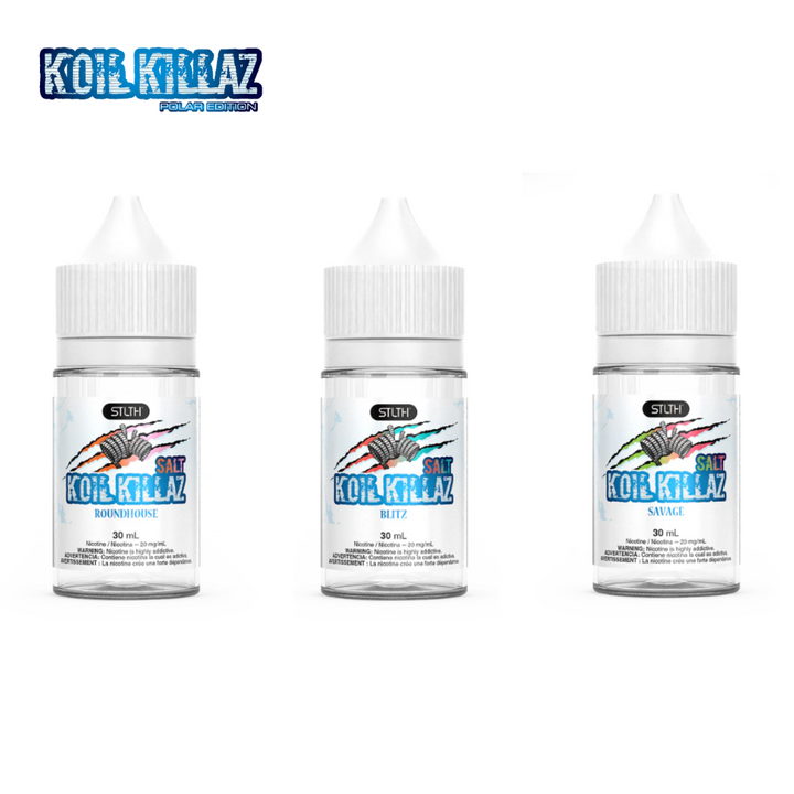 STLTH KOIL KILLAZ POLAR EDITION - E-Liquid de SALES DE NICOTINA 30ML