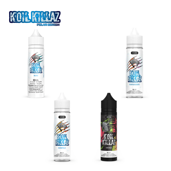 STLTH KOIL KILLAZ POLAR EDITION - E-Liquid de BASE LIBRE 60ML