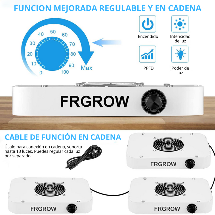 Panel LED 600W - Espectro Completo FRGROW