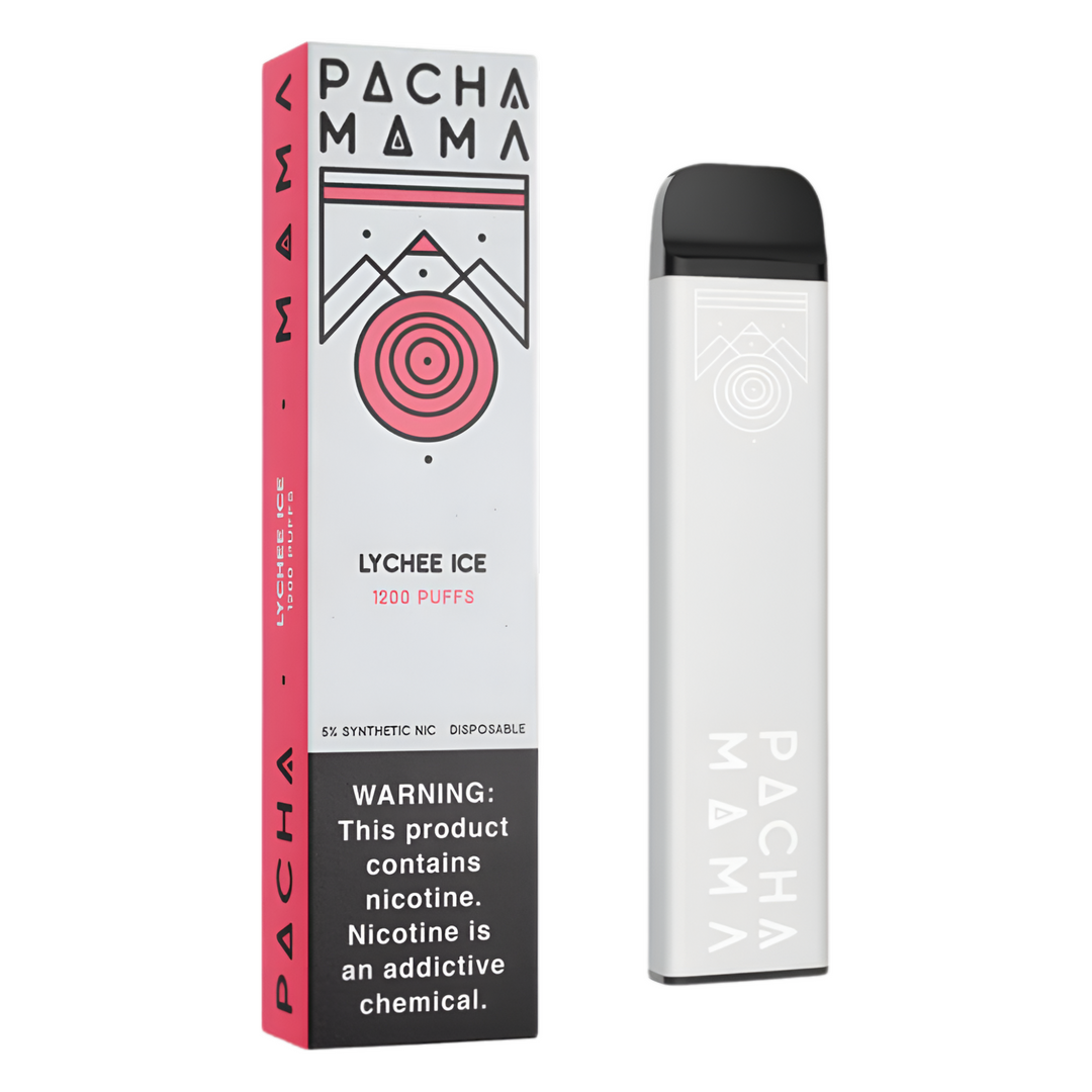 Vaporizador Pachamama 1200puffs Lychee Ice