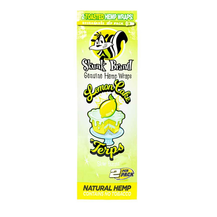 Hemp Wrap Terpenos Lemon Cake - Skunk Brand