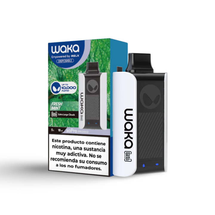 Vaporizador Waka 10000puffs Fresh Mint