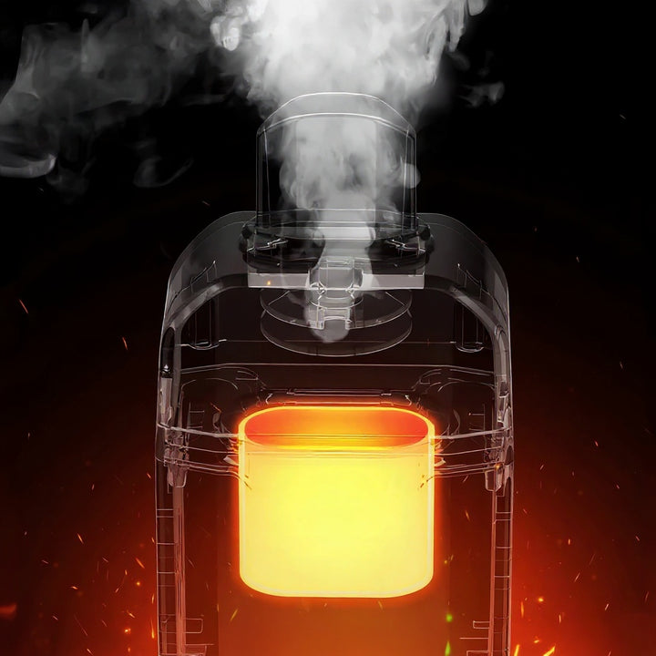  vaporizador Yocan Vane 2 mostrando sistema de calentamiento