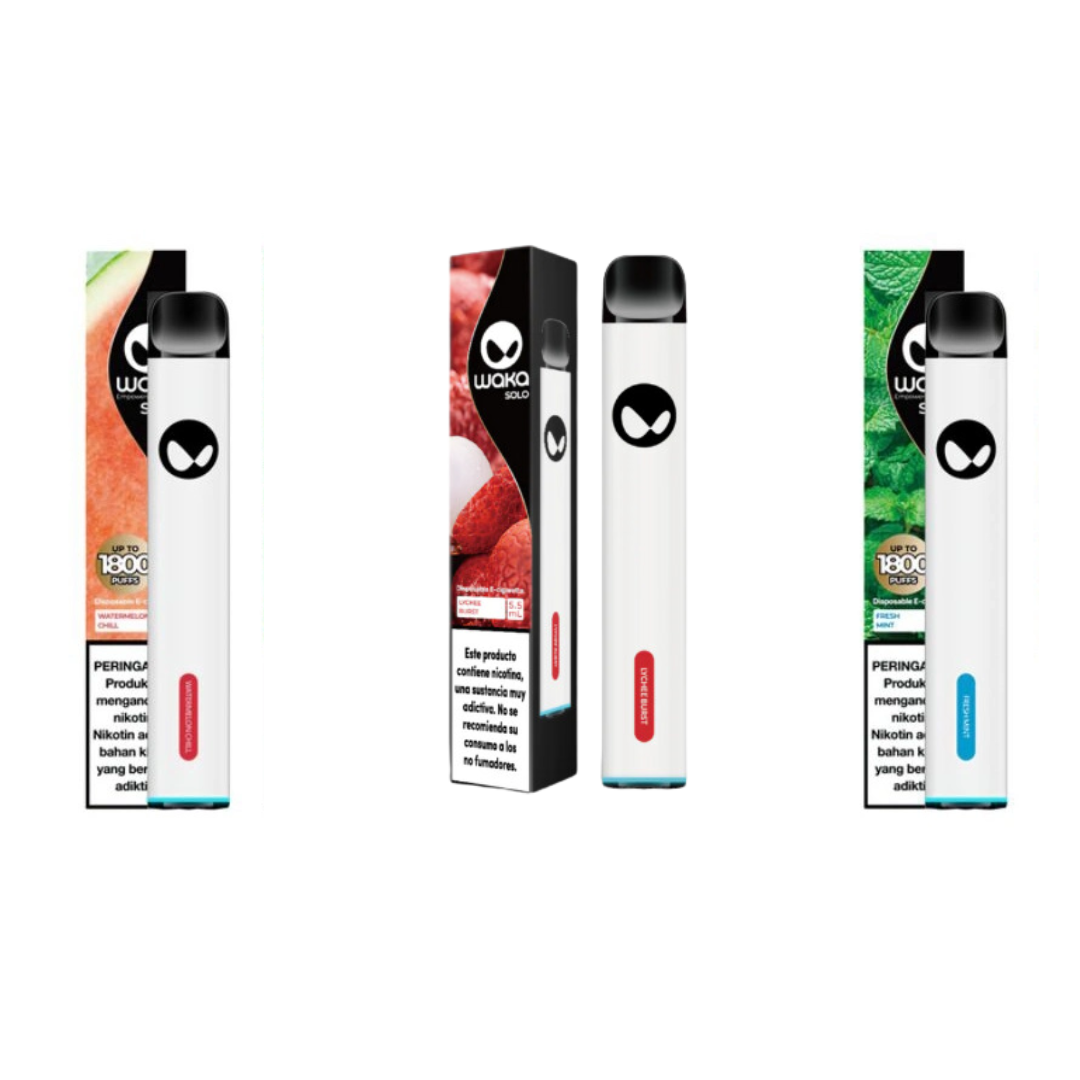 Vaporizador Waka 1800puffs