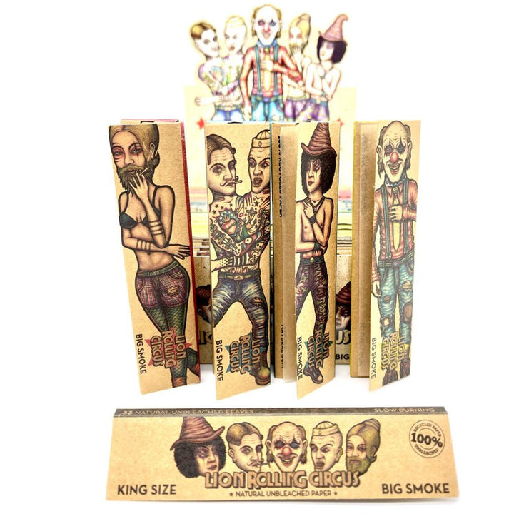 Lion Rolling Circus (Papel sin blanquear) Big Smoke - Bloommart Colombia