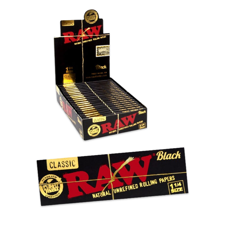 Papeles RAW BLACK