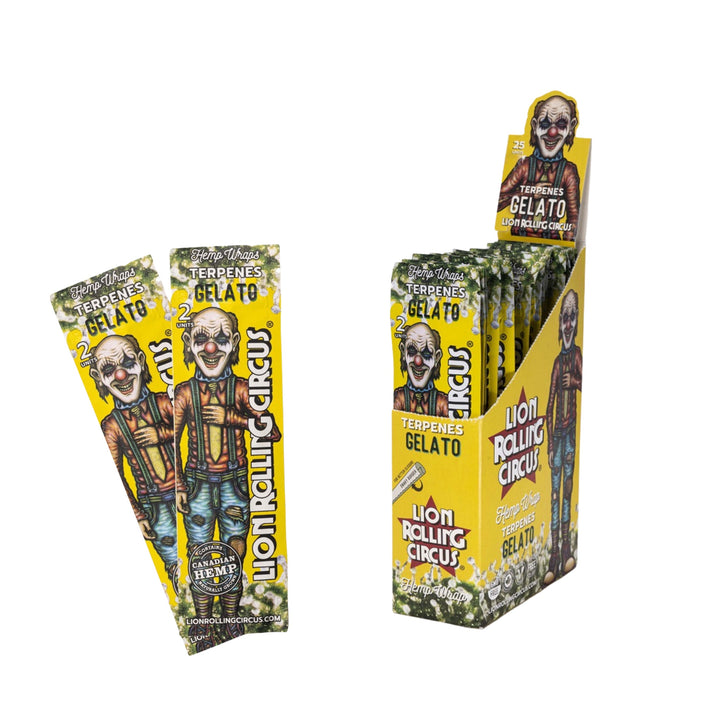 Hemp Wrap de Terpenos - Lion Rolling Circus - Bloommart Colombia