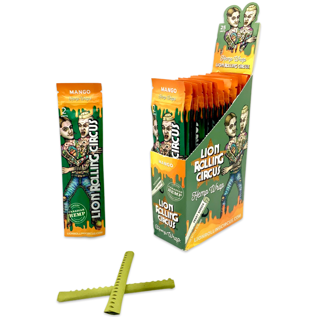 Hemp Wrap Mango - Lion Rolling Circus - Bloommart Colombia