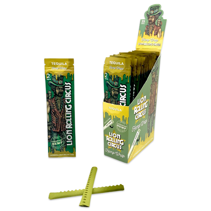 Hemp Wrap Tequila - Lion Rolling Circus - Bloommart Colombia