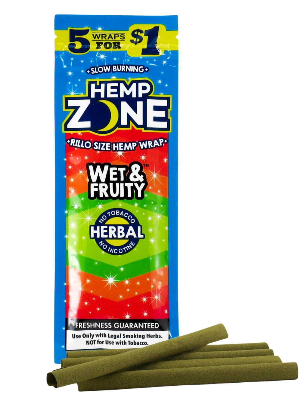 Hemp Wrap Wet & Fruity - Hemp Zone - Bloommart Colombia